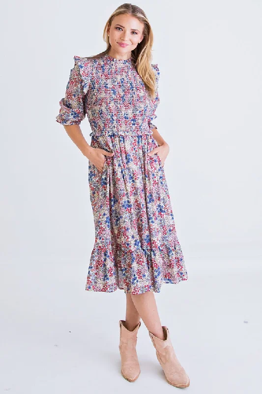 Lace - Embellished Women Dress for an Elegant and Sophisticated AppearanceLace - Embellished Women Dress for an Elegant and Sophisticated AppearanceFloral Ditzy Smock Midi Dress Lace - Embellished Women Dress for an Elegant and Sophisticated AppearanceLace - Embellished Women Dress for an Elegant and Sophisticated AppearanceFloral Ditzy Smock Midi Dress