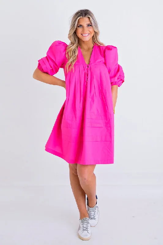 Off - the - Shoulder Women Dress for a Romantic and Feminine LookOff - the - Shoulder Women Dress for a Romantic and Feminine LookHot Pink Poplin Vneck Dress Off - the - Shoulder Women Dress for a Romantic and Feminine LookOff - the - Shoulder Women Dress for a Romantic and Feminine LookHot Pink Poplin Vneck Dress