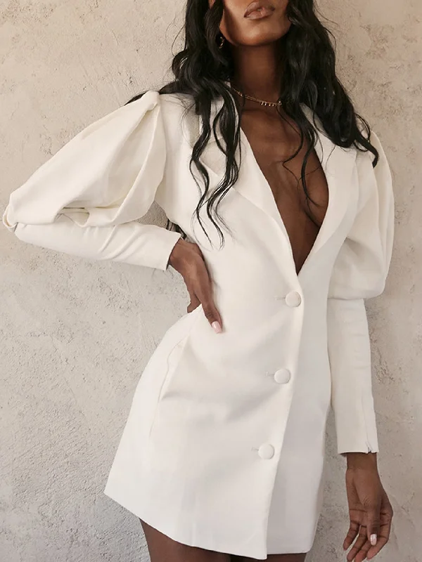 Long - Sleeve Women Dress in Velvet for a Luxurious Winter Look Long - Sleeve Women Dress in Velvet for a Luxurious Winter Look KittenAlarm - Single Breasted Leg-of-mutton Sleeve Blazer Dress Long - Sleeve Women Dress in Velvet for a Luxurious Winter Look Long - Sleeve Women Dress in Velvet for a Luxurious Winter Look KittenAlarm - Single Breasted Leg-of-mutton Sleeve Blazer Dress