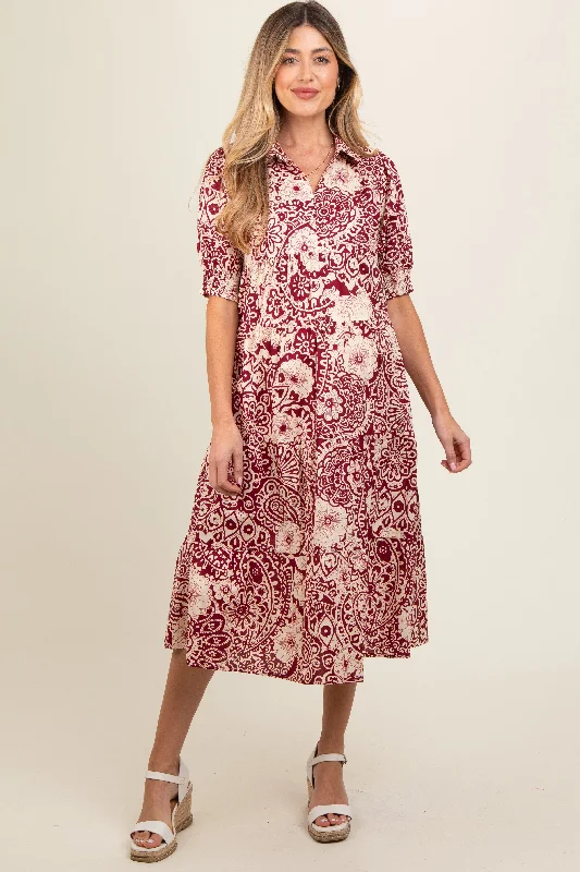 Sheath Women Dress with a Tailored Fit for a Professional Look Sheath Women Dress with a Tailored Fit for a Professional Look Burgundy Floral Collared Tiered Maternity Midi Dress Sheath Women Dress with a Tailored Fit for a Professional Look Sheath Women Dress with a Tailored Fit for a Professional Look Burgundy Floral Collared Tiered Maternity Midi Dress