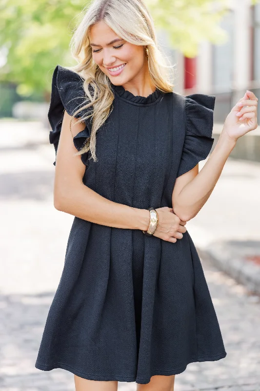 Lace - Embellished Women Dress for an Elegant and Sophisticated Appearance Lace - Embellished Women Dress for an Elegant and Sophisticated Appearance Just In A Dream Black Textured Dress Lace - Embellished Women Dress for an Elegant and Sophisticated Appearance Lace - Embellished Women Dress for an Elegant and Sophisticated Appearance Just In A Dream Black Textured Dress