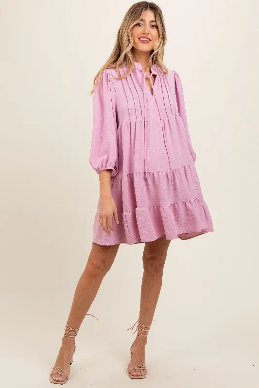 Strapless Women Dress with a Built - in Bra for Comfort and Support Strapless Women Dress with a Built - in Bra for Comfort and Support Pink Pleated Front Tie Tiered Maternity Dress Strapless Women Dress with a Built - in Bra for Comfort and Support Strapless Women Dress with a Built - in Bra for Comfort and Support Pink Pleated Front Tie Tiered Maternity Dress