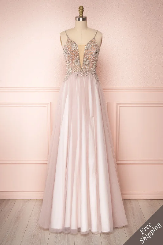 Strapless Women Dress with a Built - in Bra for Comfort and SupportStrapless Women Dress with a Built - in Bra for Comfort and SupportBaillif | Lilac Maxi Dress with Crystals Strapless Women Dress with a Built - in Bra for Comfort and SupportStrapless Women Dress with a Built - in Bra for Comfort and SupportBaillif | Lilac Maxi Dress with Crystals