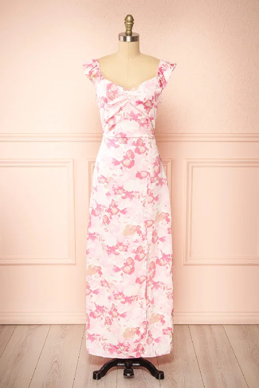 Sleeveless Women Dress in Bright Colors for Summer PartiesSleeveless Women Dress in Bright Colors for Summer PartiesBessie | Pink Patterned Maxi Dress Sleeveless Women Dress in Bright Colors for Summer PartiesSleeveless Women Dress in Bright Colors for Summer PartiesBessie | Pink Patterned Maxi Dress