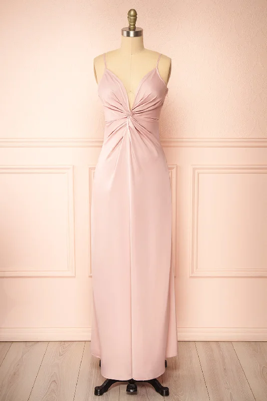 Ruffled Women Dress with Multiple Layers for a Playful and Girly StyleRuffled Women Dress with Multiple Layers for a Playful and Girly StyleDeborah | Maxi Pink Dress w/ Deep Neckline Ruffled Women Dress with Multiple Layers for a Playful and Girly StyleRuffled Women Dress with Multiple Layers for a Playful and Girly StyleDeborah | Maxi Pink Dress w/ Deep Neckline