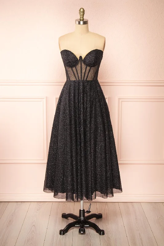Halter Neck Women Dress to Show Off the Shoulders and NecklineHalter Neck Women Dress to Show Off the Shoulders and NecklineEuphea Black | Glitter Strapless Corset Dress Halter Neck Women Dress to Show Off the Shoulders and NecklineHalter Neck Women Dress to Show Off the Shoulders and NecklineEuphea Black | Glitter Strapless Corset Dress