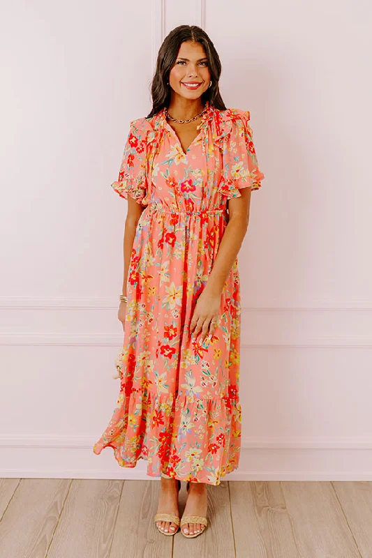 Empire Waist Women Dress to Accentuate the Bust and Conceal the WaistEmpire Waist Women Dress to Accentuate the Bust and Conceal the WaistFloral Flair Midi In Coral Empire Waist Women Dress to Accentuate the Bust and Conceal the WaistEmpire Waist Women Dress to Accentuate the Bust and Conceal the WaistFloral Flair Midi In Coral