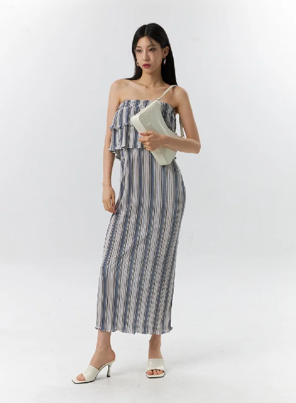 Long - Sleeve Women Dress in Velvet for a Luxurious Winter LookLong - Sleeve Women Dress in Velvet for a Luxurious Winter LookFrill Stripe Maxi Dress IL326 Long - Sleeve Women Dress in Velvet for a Luxurious Winter LookLong - Sleeve Women Dress in Velvet for a Luxurious Winter LookFrill Stripe Maxi Dress IL326