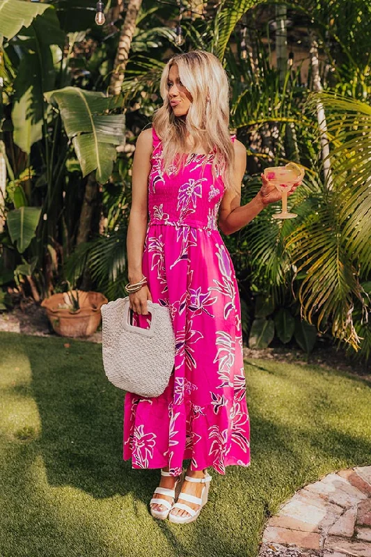 Long - Sleeve Women Dress in Velvet for a Luxurious Winter LookLong - Sleeve Women Dress in Velvet for a Luxurious Winter LookHappy Blooms Smocked Midi in Hot Pink Long - Sleeve Women Dress in Velvet for a Luxurious Winter LookLong - Sleeve Women Dress in Velvet for a Luxurious Winter LookHappy Blooms Smocked Midi in Hot Pink