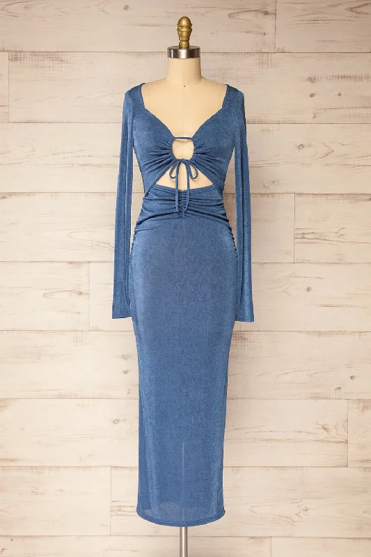 Mini Women Dress with a Short Hem for a Young and Trendy StyleMini Women Dress with a Short Hem for a Young and Trendy StyleHavana | Blue Midi Dress w/ Front Cut-Out Mini Women Dress with a Short Hem for a Young and Trendy StyleMini Women Dress with a Short Hem for a Young and Trendy StyleHavana | Blue Midi Dress w/ Front Cut-Out