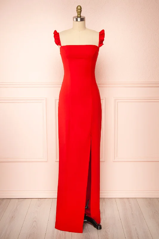 Sheath Women Dress with a Tailored Fit for a Professional LookSheath Women Dress with a Tailored Fit for a Professional LookMia Red | Maxi Dress w/ Ruffled Straps Sheath Women Dress with a Tailored Fit for a Professional LookSheath Women Dress with a Tailored Fit for a Professional LookMia Red | Maxi Dress w/ Ruffled Straps