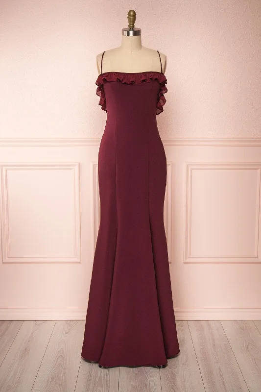 Backless Women Dress for a Sexy and Alluring Look at Evening EventsBackless Women Dress for a Sexy and Alluring Look at Evening EventsSasha Burgundy | Mermaid Dress Backless Women Dress for a Sexy and Alluring Look at Evening EventsBackless Women Dress for a Sexy and Alluring Look at Evening EventsSasha Burgundy | Mermaid Dress