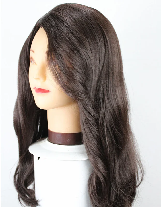 Side Parting Medium Brown Lace Wig | Zebaish Wigs & Extensions