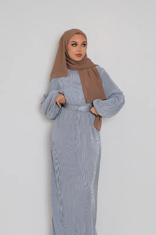 cropped women cardigan to pair with high - waisted jeansAlice Pleat Dress- Mint Gray cropped women cardigan to pair with high - waisted jeansAlice Pleat Dress- Mint Gray