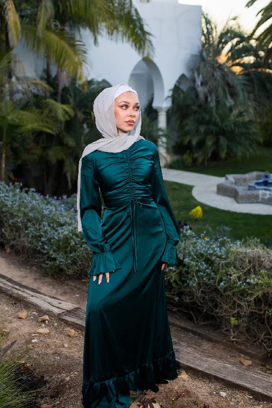 cashmere blend women cardigan for a luxurious feelEvie Ruched Satin Dress- Jade Green cashmere blend women cardigan for a luxurious feelEvie Ruched Satin Dress- Jade Green