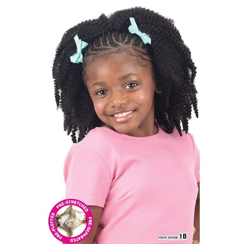 FREETRESS CROCHET BRAID 3X KIDS PRE-FLUFFED POPPIN TWIST 12" [SKKSPTX]