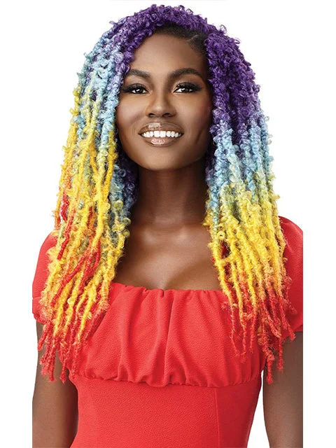 Outre X-Pression Twisted Up BUTTERFLY JUNGLE ISLAND SUMMER LOCS 18" *BFCM