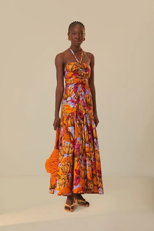 Off - the - Shoulder Women Dress for a Romantic and Feminine LookOff - the - Shoulder Women Dress for a Romantic and Feminine LookLilac Banana Forest Organic Cotton Maxi Dress Off - the - Shoulder Women Dress for a Romantic and Feminine LookOff - the - Shoulder Women Dress for a Romantic and Feminine LookLilac Banana Forest Organic Cotton Maxi Dress