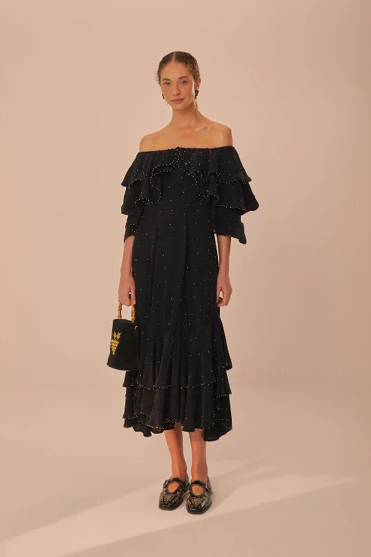 Empire Waist Women Dress to Accentuate the Bust and Conceal the WaistEmpire Waist Women Dress to Accentuate the Bust and Conceal the WaistBlack Off-Shoulder Maxi Dress Empire Waist Women Dress to Accentuate the Bust and Conceal the WaistEmpire Waist Women Dress to Accentuate the Bust and Conceal the WaistBlack Off-Shoulder Maxi Dress