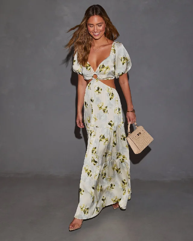 Plus Size Women Dress with a Flattering A - Line Cut for Comfort and StylePlus Size Women Dress with a Flattering A - Line Cut for Comfort and StyleCambria Satin Floral Puff Sleeve Maxi Dress Plus Size Women Dress with a Flattering A - Line Cut for Comfort and StylePlus Size Women Dress with a Flattering A - Line Cut for Comfort and StyleCambria Satin Floral Puff Sleeve Maxi Dress