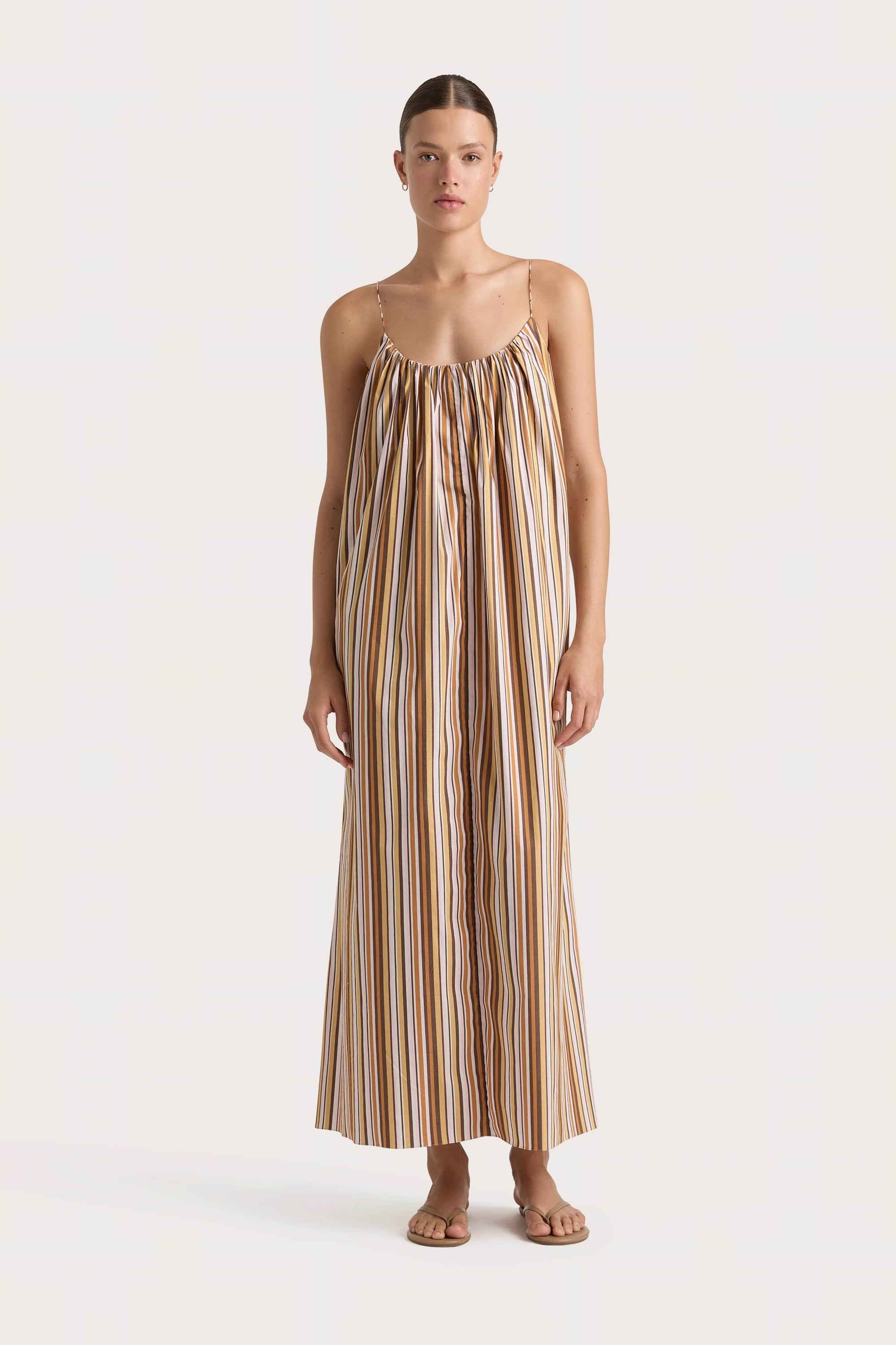 Shift Women Dress with a Simple and Classic Design for Everyday WearShift Women Dress with a Simple and Classic Design for Everyday WearEn Vau Maxi Dress Terracotta Stripe Shift Women Dress with a Simple and Classic Design for Everyday WearShift Women Dress with a Simple and Classic Design for Everyday WearEn Vau Maxi Dress Terracotta Stripe