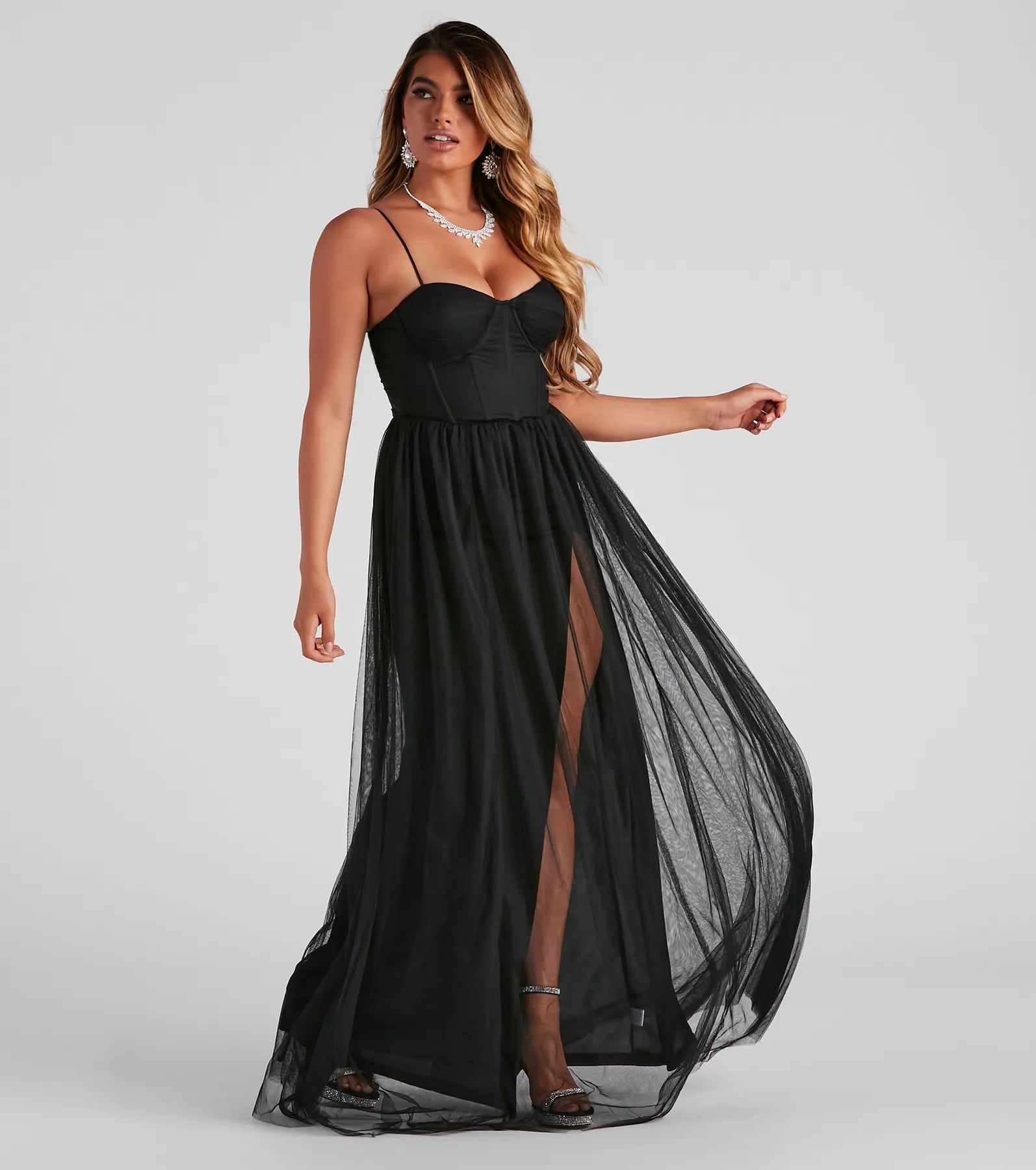 Wrap - Style Women Dress with Adjustable Fit for All Body TypesWrap - Style Women Dress with Adjustable Fit for All Body TypesEstelle Formal High Slit A-Line Dress Wrap - Style Women Dress with Adjustable Fit for All Body TypesWrap - Style Women Dress with Adjustable Fit for All Body TypesEstelle Formal High Slit A-Line Dress