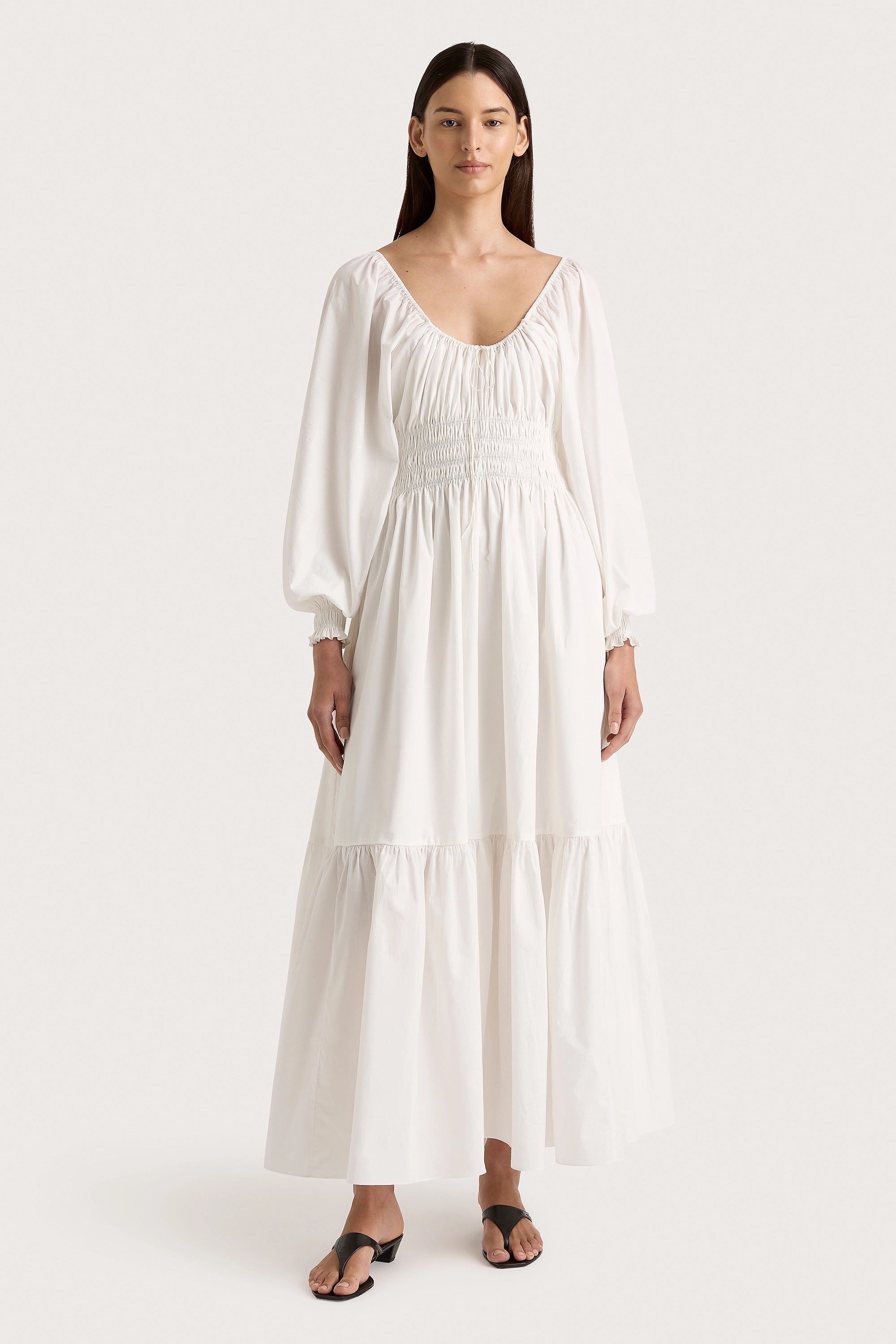 Strapless Women Dress with a Built - in Bra for Comfort and SupportStrapless Women Dress with a Built - in Bra for Comfort and SupportFleur Maxi Dress White Strapless Women Dress with a Built - in Bra for Comfort and SupportStrapless Women Dress with a Built - in Bra for Comfort and SupportFleur Maxi Dress White