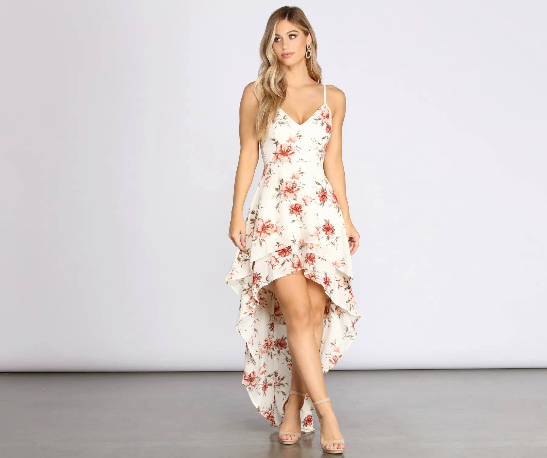 Strapless Women Dress with a Built - in Bra for Comfort and SupportStrapless Women Dress with a Built - in Bra for Comfort and SupportFloral Passion High Low Dress Strapless Women Dress with a Built - in Bra for Comfort and SupportStrapless Women Dress with a Built - in Bra for Comfort and SupportFloral Passion High Low Dress