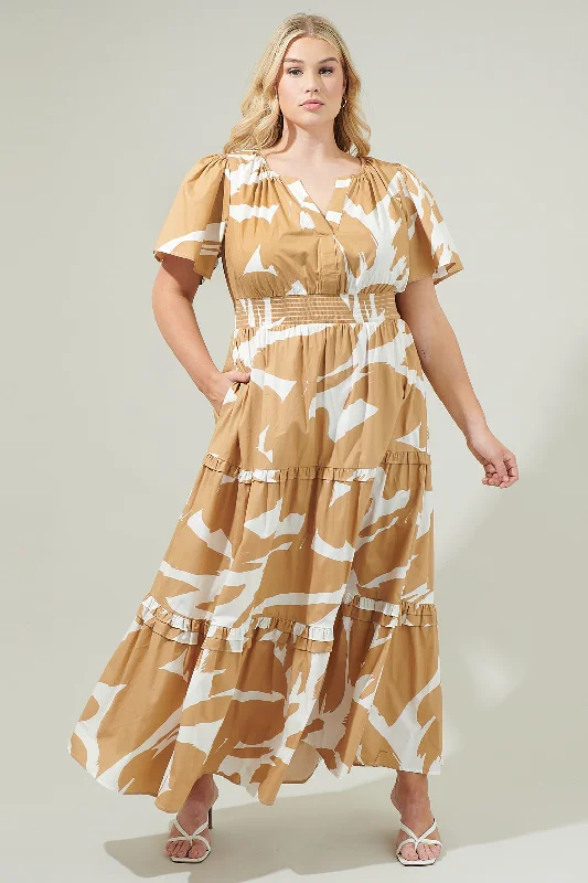 Mini Women Dress with a Short Hem for a Young and Trendy StyleMini Women Dress with a Short Hem for a Young and Trendy StyleHazel Abstract Palmer Poplin Tiered Maxi Dress Curve