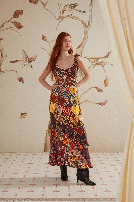 Sheath Women Dress with a Tailored Fit for a Professional LookSheath Women Dress with a Tailored Fit for a Professional LookBlack Hearts Ikat LENZING™ ECOVERO™ Viscose Maxi Dress Sheath Women Dress with a Tailored Fit for a Professional LookSheath Women Dress with a Tailored Fit for a Professional LookBlack Hearts Ikat LENZING™ ECOVERO™ Viscose Maxi Dress