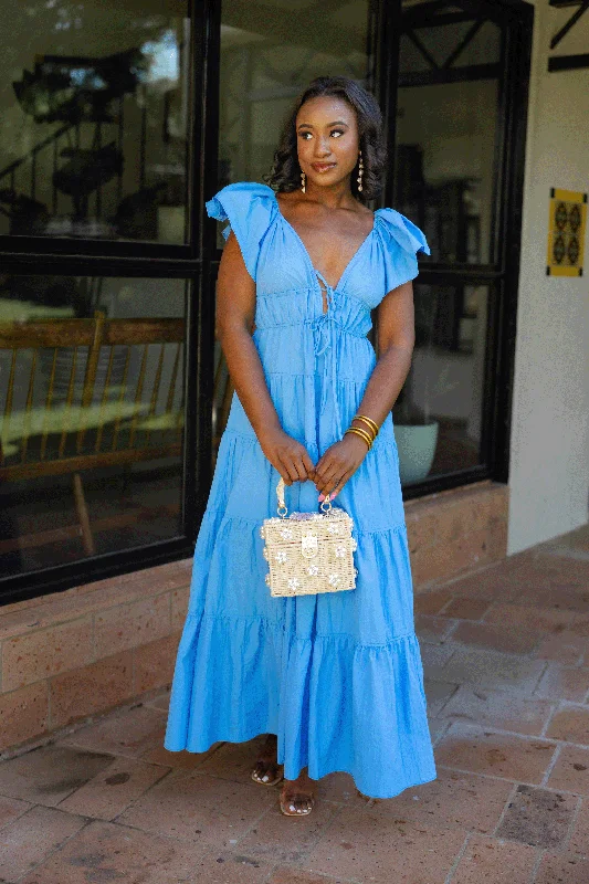 Mermaid - Style Women Dress with a Fitted Silhouette for Special OccasionsMermaid - Style Women Dress with a Fitted Silhouette for Special OccasionsHolland Tiered Maxi Dress - Aquatic Mermaid - Style Women Dress with a Fitted Silhouette for Special OccasionsMermaid - Style Women Dress with a Fitted Silhouette for Special OccasionsHolland Tiered Maxi Dress - Aquatic
