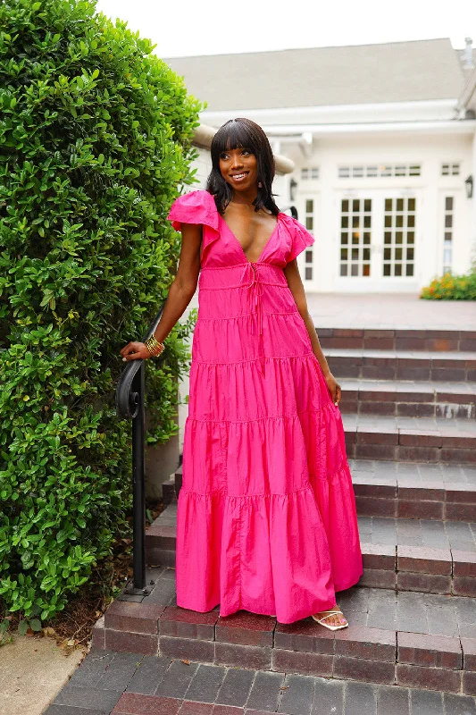 Long - Sleeve Women Dress in Velvet for a Luxurious Winter LookLong - Sleeve Women Dress in Velvet for a Luxurious Winter LookHolland Tiered Maxi Dress - Raspberry Long - Sleeve Women Dress in Velvet for a Luxurious Winter LookLong - Sleeve Women Dress in Velvet for a Luxurious Winter LookHolland Tiered Maxi Dress - Raspberry