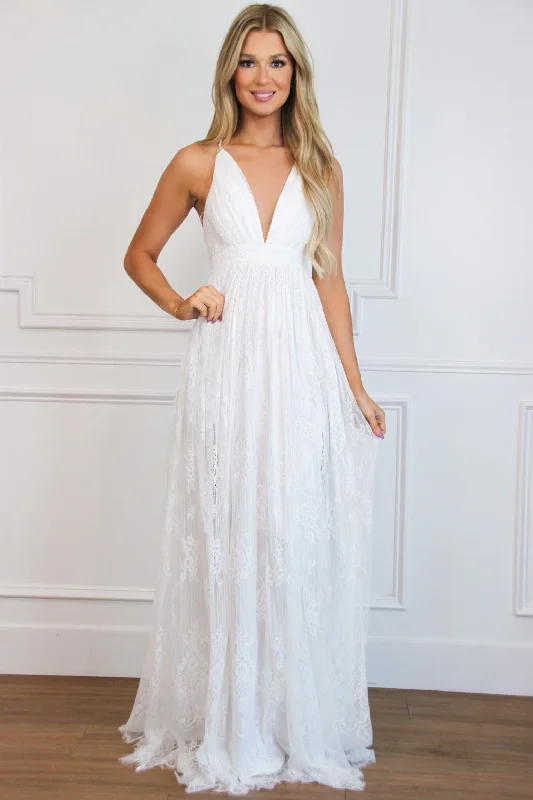 Plus Size Women Dress with a Flattering A - Line Cut for Comfort and StylePlus Size Women Dress with a Flattering A - Line Cut for Comfort and StyleJust Like Heaven Lace Maxi Dress: WHITE Plus Size Women Dress with a Flattering A - Line Cut for Comfort and StylePlus Size Women Dress with a Flattering A - Line Cut for Comfort and StyleJust Like Heaven Lace Maxi Dress: WHITE