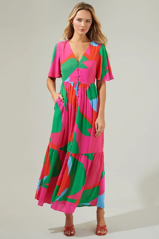 Mermaid - Style Women Dress with a Fitted Silhouette for Special OccasionsMermaid - Style Women Dress with a Fitted Silhouette for Special OccasionsMilton Abstract Pismo Button Down Flutter Maxi Dress Mermaid - Style Women Dress with a Fitted Silhouette for Special OccasionsMermaid - Style Women Dress with a Fitted Silhouette for Special OccasionsMilton Abstract Pismo Button Down Flutter Maxi Dress