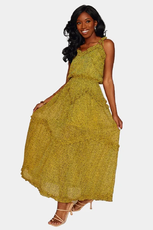 Wrap - Style Women Dress with Adjustable Fit for All Body TypesWrap - Style Women Dress with Adjustable Fit for All Body TypesRori Tie-Shoulder Maxi Dress - Wild Wrap - Style Women Dress with Adjustable Fit for All Body TypesWrap - Style Women Dress with Adjustable Fit for All Body TypesRori Tie-Shoulder Maxi Dress - Wild