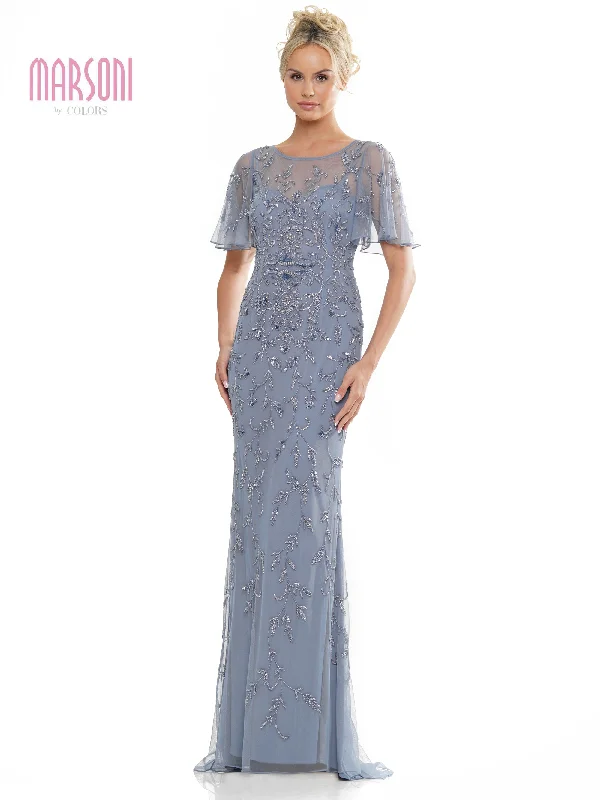 Leather maxi dresses for an edgy and bold appearance Leather maxi dresses for an edgy and bold appearance Marsoni MV1281 SLATE BLUE 10 Leather maxi dresses for an edgy and bold appearance Leather maxi dresses for an edgy and bold appearance Marsoni MV1281 SLATE BLUE 10