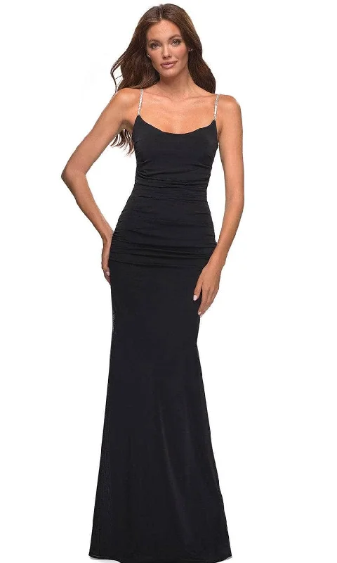 Maxi Women Dress with Floral Print for a Bohemian VibeMaxi Women Dress with Floral Print for a Bohemian VibeLa Femme 30701SC - Scoop Beaded Strap Prom Gown Maxi Women Dress with Floral Print for a Bohemian VibeMaxi Women Dress with Floral Print for a Bohemian VibeLa Femme 30701SC - Scoop Beaded Strap Prom Gown
