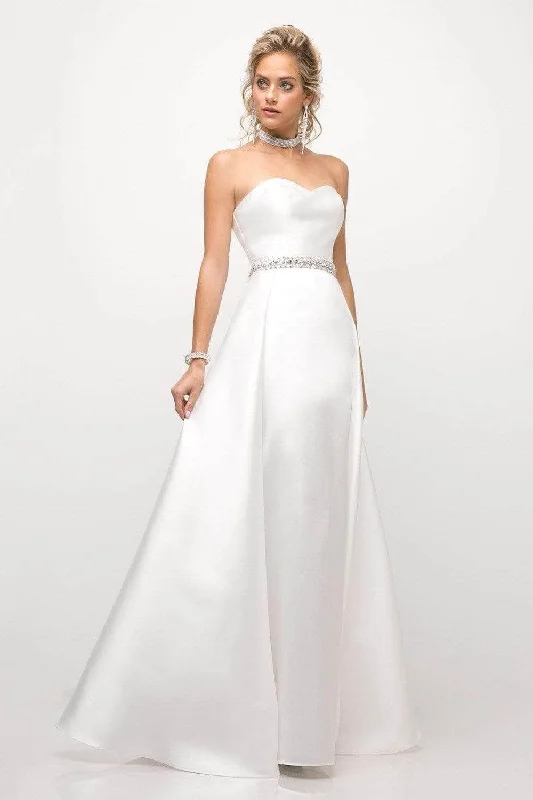 Strapless Women Dress with a Built - in Bra for Comfort and SupportStrapless Women Dress with a Built - in Bra for Comfort and SupportLadivine UT253 - Strapless Mikado Gown with overskirt Strapless Women Dress with a Built - in Bra for Comfort and SupportStrapless Women Dress with a Built - in Bra for Comfort and SupportLadivine UT253 - Strapless Mikado Gown with overskirt