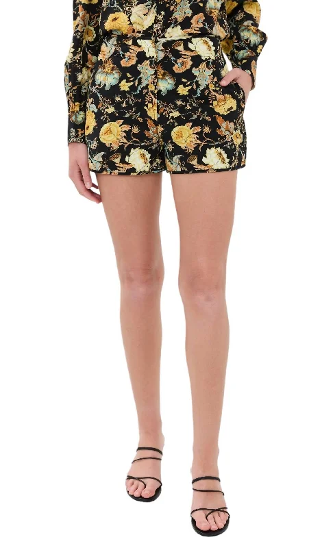 Stretchable Women Shorts for Maximum MobilityStretchable Women Shorts for Maximum MobilityCade Short In Baroque