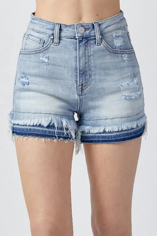 Tie - Waist Women Shorts for a Customizable FitTie - Waist Women Shorts for a Customizable FitHigh-Rise Double Hem Distressed Shorts In Light Wash Tie - Waist Women Shorts for a Customizable FitTie - Waist Women Shorts for a Customizable FitHigh-Rise Double Hem Distressed Shorts In Light Wash
