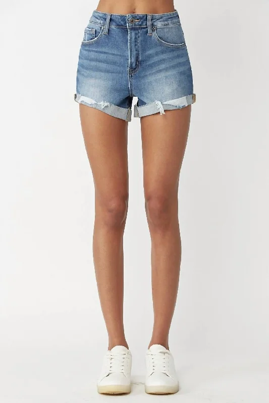 Cuffed Women Shorts for a Laid - Back and Trendy LookCuffed Women Shorts for a Laid - Back and Trendy LookHigh-Rise Rip Cuffed Hem Shorts In Light Wash Cuffed Women Shorts for a Laid - Back and Trendy LookCuffed Women Shorts for a Laid - Back and Trendy LookHigh-Rise Rip Cuffed Hem Shorts In Light Wash