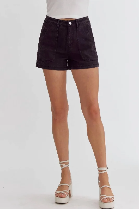 Tie - Waist Women Shorts for a Customizable FitTie - Waist Women Shorts for a Customizable FitHigh Waisted Denim Shorts In Black Tie - Waist Women Shorts for a Customizable FitTie - Waist Women Shorts for a Customizable FitHigh Waisted Denim Shorts In Black