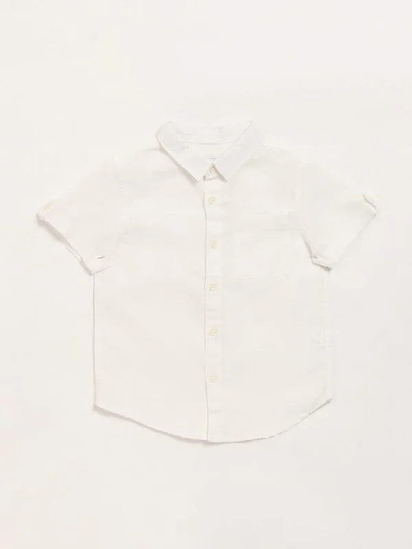 Stretchable Women Shorts for Maximum MobilityStretchable Women Shorts for Maximum MobilityHOP Kids Plain White Shirt