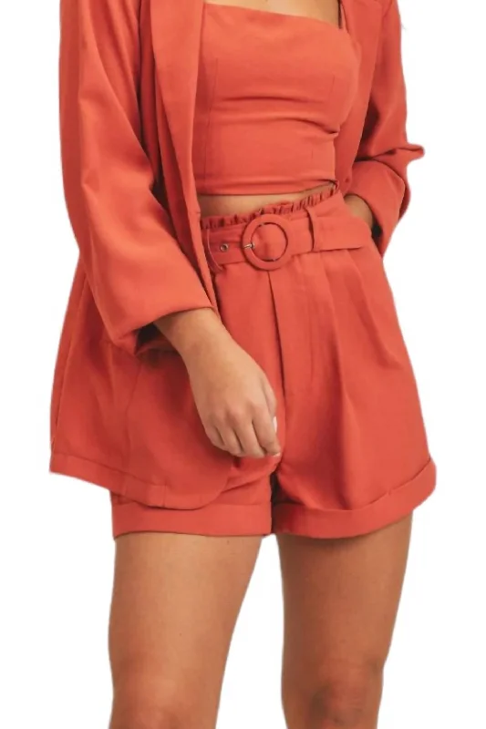 Printed Floral Women Shorts for a Summer - Ready StylePrinted Floral Women Shorts for a Summer - Ready StyleMake It Up Short In Rust Printed Floral Women Shorts for a Summer - Ready StylePrinted Floral Women Shorts for a Summer - Ready StyleMake It Up Short In Rust
