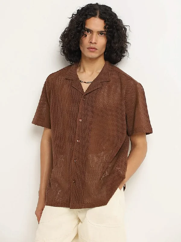 Patterned Geometric Women Shorts for a Modern AppealPatterned Geometric Women Shorts for a Modern AppealNuon Brown Mesh Relaxed Fit Shirt Patterned Geometric Women Shorts for a Modern AppealPatterned Geometric Women Shorts for a Modern AppealNuon Brown Mesh Relaxed Fit Shirt