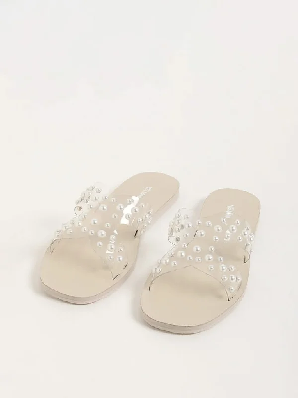 Tie - Waist Women Shorts for a Customizable FitTie - Waist Women Shorts for a Customizable FitYellow White Pearl Adorned Slip-On Sandals Tie - Waist Women Shorts for a Customizable FitTie - Waist Women Shorts for a Customizable FitYellow White Pearl Adorned Slip-On Sandals