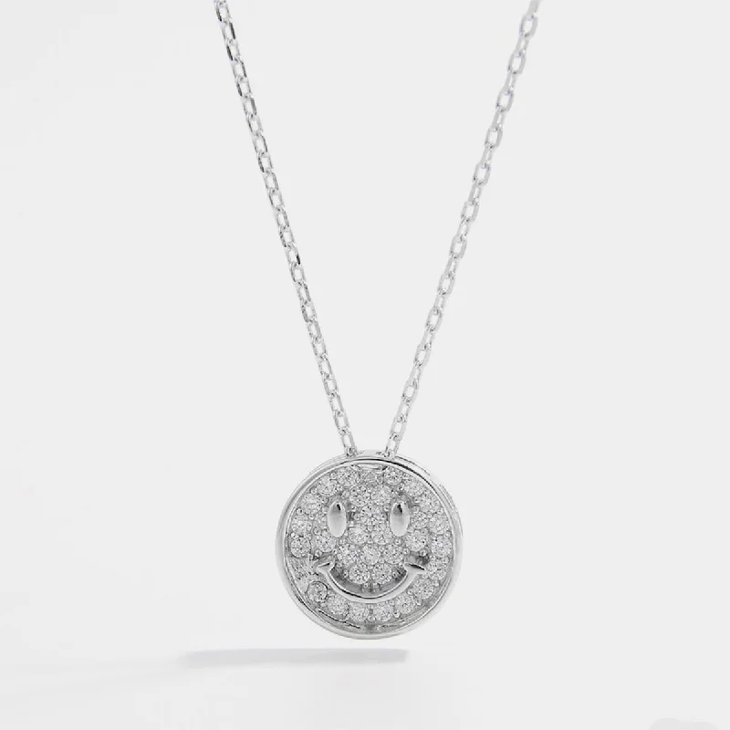 Thermal Bodysuits for Extra Warmth in Winter925 Sterling Silver Zircon Smiley Face Necklace Thermal Bodysuits for Extra Warmth in Winter925 Sterling Silver Zircon Smiley Face Necklace