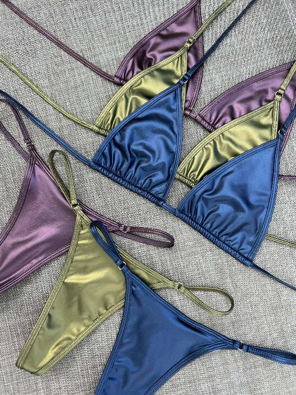 Convertible women swimwear that can be worn in multiple styles for versatilityBARELY THERE THONG BOTTOM-SAGE Convertible women swimwear that can be worn in multiple styles for versatilityBARELY THERE THONG BOTTOM-SAGE