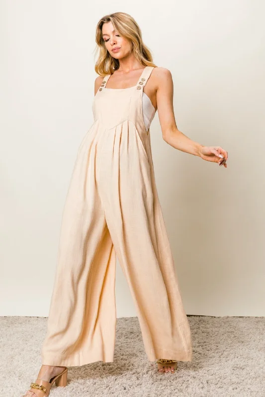 Convertible Straps Bodysuits for Multiple Styling OptionsTexture Sleeveless Wide Leg Jumpsuit Convertible Straps Bodysuits for Multiple Styling OptionsTexture Sleeveless Wide Leg Jumpsuit