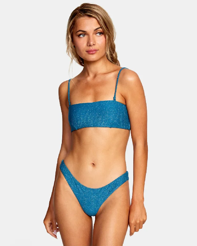 Sports women swimwear for high - intensity water activities like swimming lapsBrightside Bandeau Bikini Top - Snorkel Blue Sports women swimwear for high - intensity water activities like swimming lapsBrightside Bandeau Bikini Top - Snorkel Blue